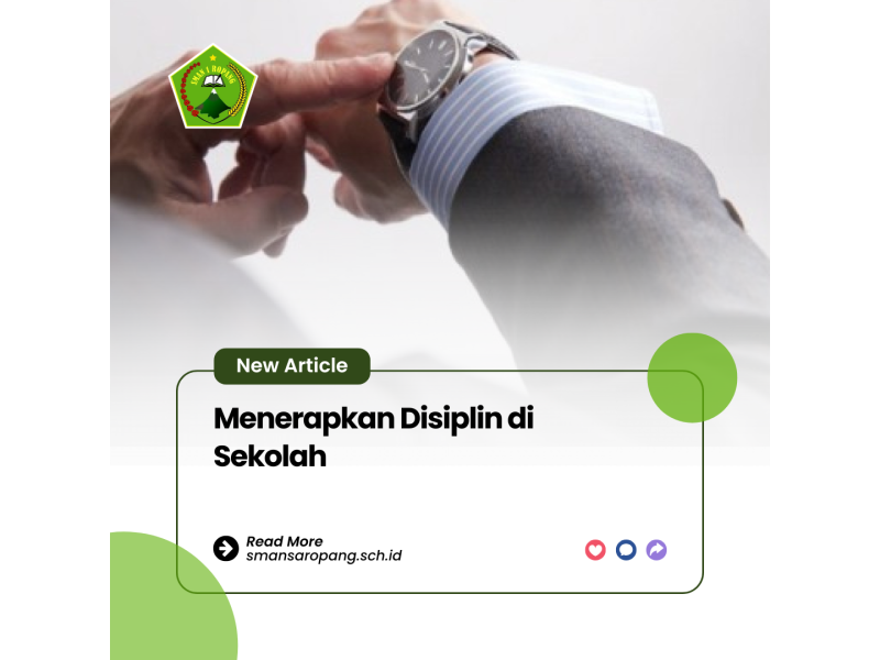 Menerapkan Disiplin di Sekolah